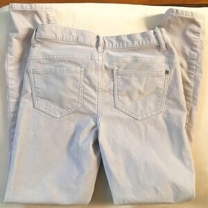 Victoria’s Secret Mid Rise Siren Corduroy Pants dove grey size 4 short
